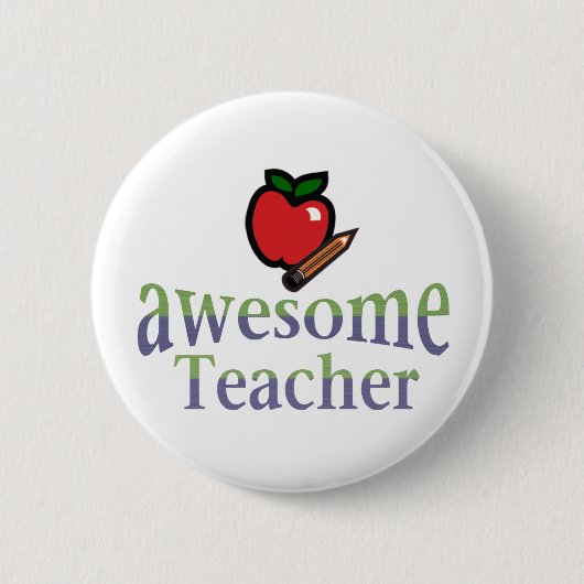 fantastischer Lehrer Button (Vorderseite)