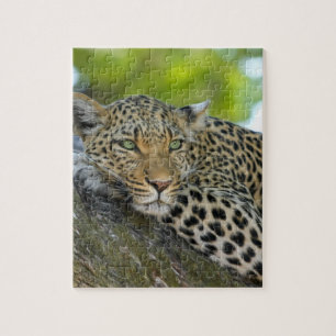 Fantastischer Leopard Puzzle