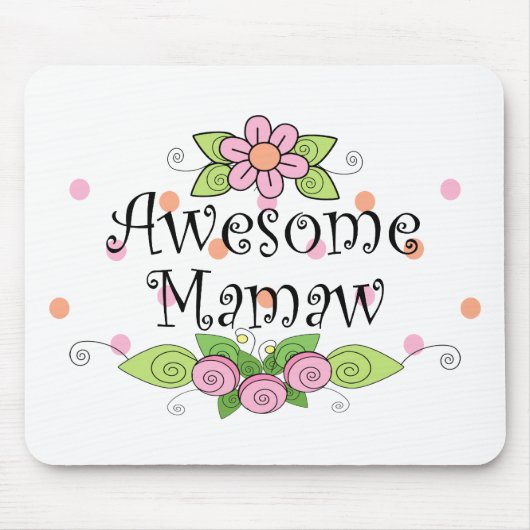 Fantastischer Mamaw T - Shirt Mousepad (Vorne)