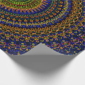 Fantastischer Mandala Geschenkpapier (Ecke)
