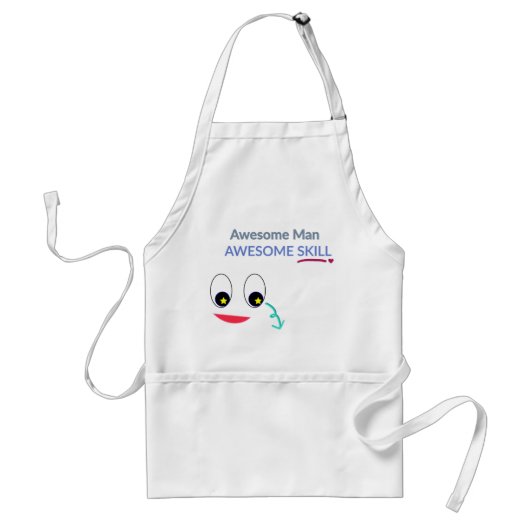 Fantastischer Mann-fantastische Fähigkeits-Schürze Schürze (Vorne)
