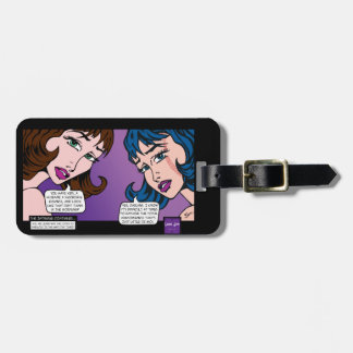 Fantastischer Moi-Pop-Kunst-Gepäck-Umbau Gepäckanhänger