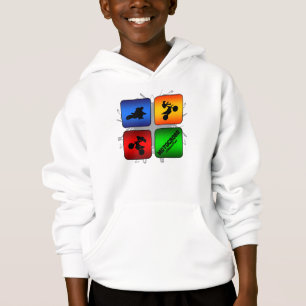 Fantastischer Motocross-städtische Art Hoodie