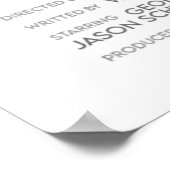 Fantastischer Mr. Fox Minimalistisch Poster (Ecke)