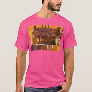 Fantastischer Mr. Fox Palette T-Shirt