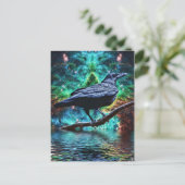 Fantastischer Nachtraf Postkarte (Stehend Vorderseite)