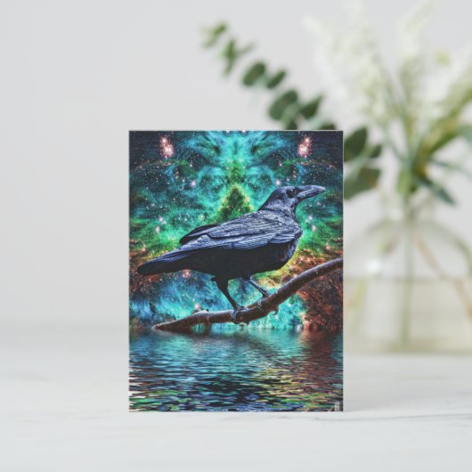 Fantastischer Nachtraf Postkarte (Stehend Vorderseite)