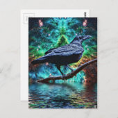 Fantastischer Nachtraf Postkarte (Vorne/Hinten)