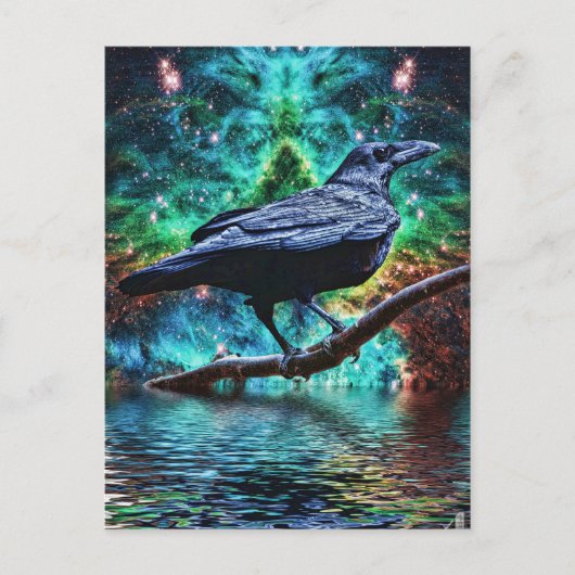 Fantastischer Nachtraf Postkarte (Vorderseite)