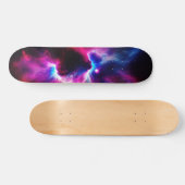Fantastischer Nebel Abstrakter Raum 3 Skateboard (Horizontal)
