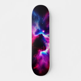 Fantastischer Nebel Abstrakter Raum 3 Skateboard