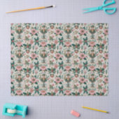 Fantastischer Nussknacker und florale Kunst Seidenpapier (Basteln)