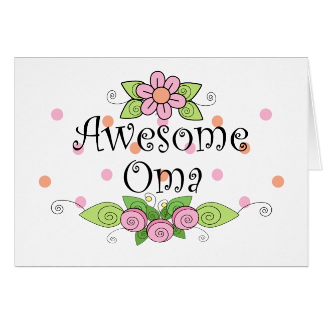 Fantastischer Oma T - Shirt (Vorderseite (Horizontal))