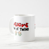 FANTASTISCHER ONKEL DER ZWILLINGE KAFFEETASSE (Vorderseite Links)