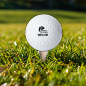 Fantastischer personalisierter Name Einzigartiger  Golfball