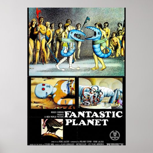 Fantastischer Planet Poster (Vorne)