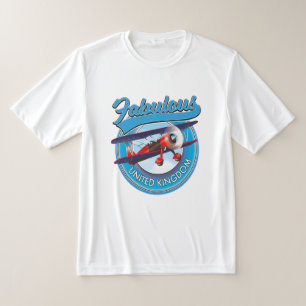 Fantastischer Reiseaufnäher Vereinigtes Königreich T-Shirt