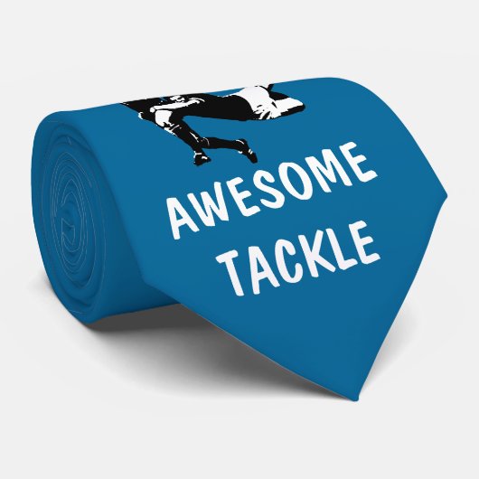 Fantastischer Rugbygerät Krawatte (Gerollt)