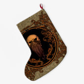 Fantastischer Schädel Großer Weihnachtsstrumpf (Rückseite (Hängend))