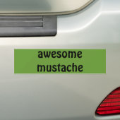 fantastischer Schnurrbart Autoaufkleber (Auf Auto)