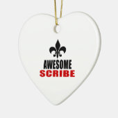 FANTASTISCHER SCHREIBER KERAMIKORNAMENT (Links)