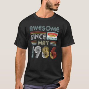 Fantastischer seit Mai 1986 Geburtstag Vintag T-Shirt
