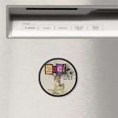 Fantastischer Stein auf Rockpfermagnet Magnet (In Situ (Geschirrspüler))
