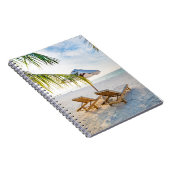 Fantastischer Strand-Sonnenuntergang Notizblock (Rechte Seite)