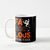 Fantastischer Tagesstätten-Lehrer - Halloween-Kind Kaffeetasse (Links)