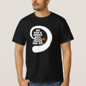 Fantastischer Text, den die Witze meines Vaters di T-Shirt (Vorderseite)