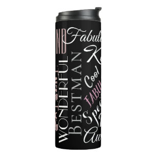Fantastischer Trauzeuge Personalisierte positive A Thermosbecher
