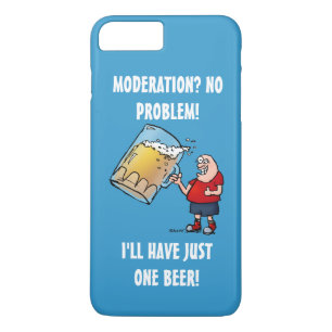 Fantastischer Typ mit nur einem großen Bier Case-Mate iPhone Hülle