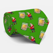 Fantastischer Typ mit nur einem großen Bier Krawatte (Gerollt)