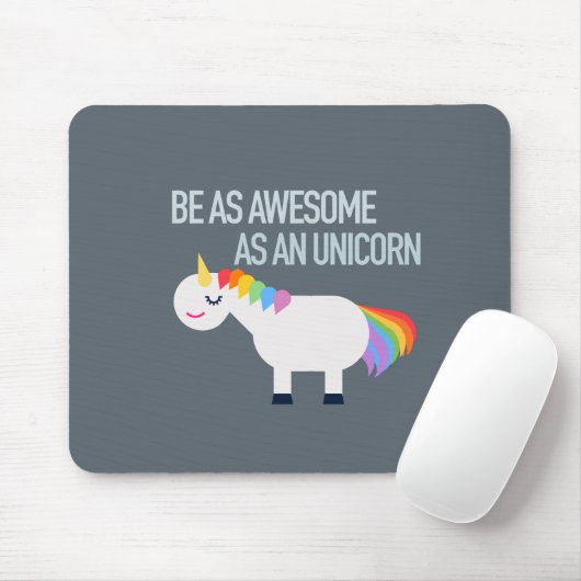 Fantastischer Unicorn Mousepad (Mit Mouse)