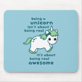 Fantastischer Unicorn Mousepad (Vorne)