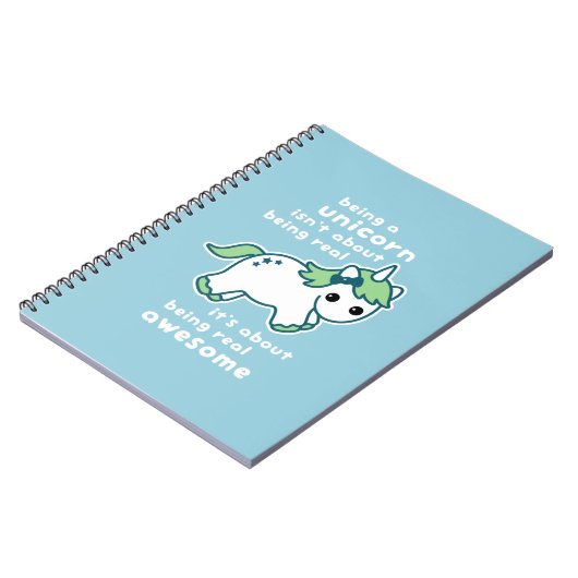 Fantastischer Unicorn Notizblock (Linke Seite)