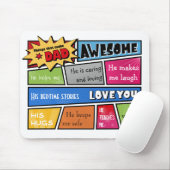 Fantastischer Vater Mousepad (Mit Mouse)