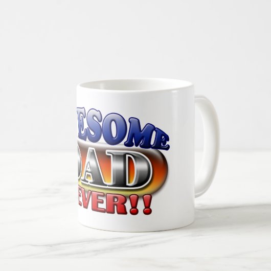 Fantastischer Vater überhaupt Kaffeetasse (VorderseiteRechts)