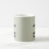 Fantastischer Vater und fantastischer Ehemann Kaffeetasse (Mittel)