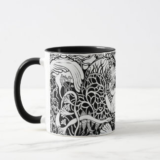 Fantastischer Wald klein Tasse