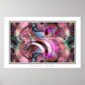 Fantastischer Wald. Poster (Vorne)