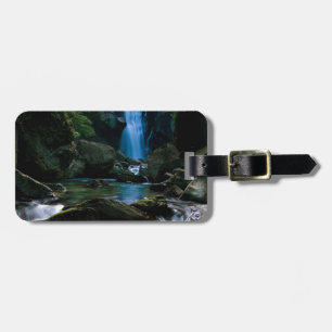 Fantastischer Wasserfall Gepäckanhänger
