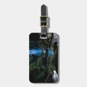 Fantastischer Wasserfall Gepäckanhänger (Vorderseite vertikal)