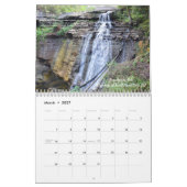 Fantastischer Wasserfall-Mauer-Kalender Kalender (Mär 2027)