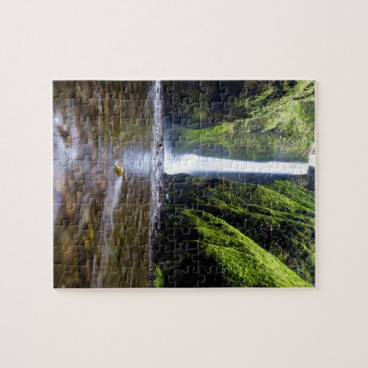 Fantastischer Wasserfall Puzzle (Horizontal)