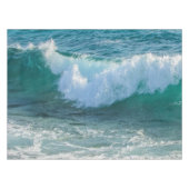 Fantastischer Wellenseeuferseeozean Tischdecke (Vorderseite (Horizontal))