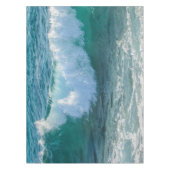 Fantastischer Wellenseeuferseeozean Tischdecke (Vorderseite)