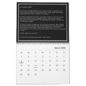 Fantastischer Witzgewohnheitskalender Kalender (Mär 2026)