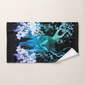 Fantastischer Wolf Badhandtuch Set (Handtuch)