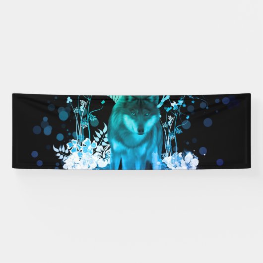 Fantastischer Wolf Banner (Horizontal)